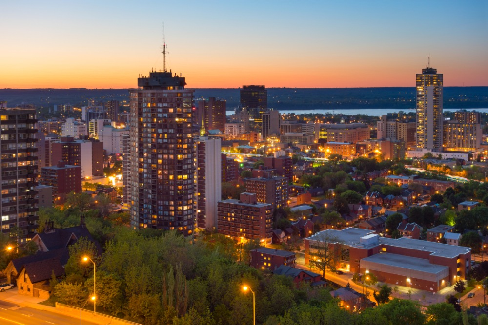 Aerial View Ontario Canada