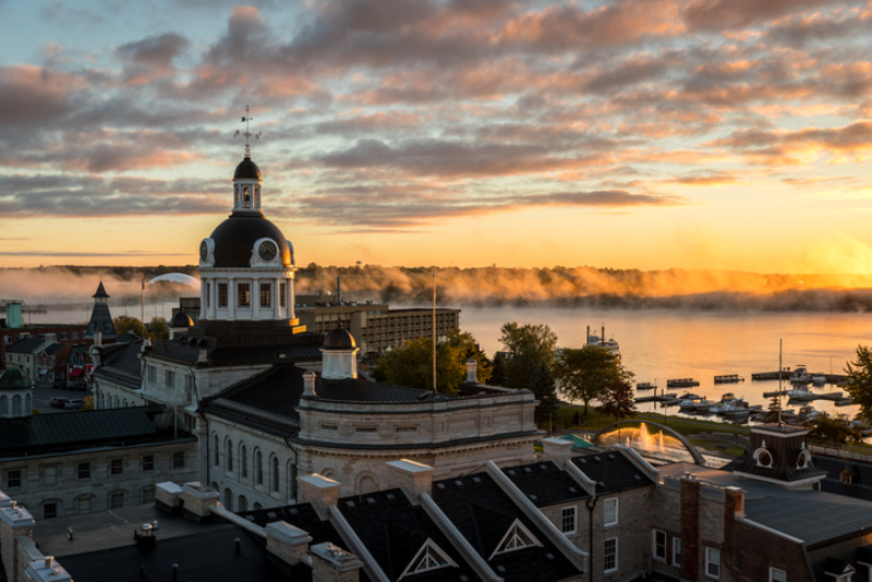 Cathedral sunset view